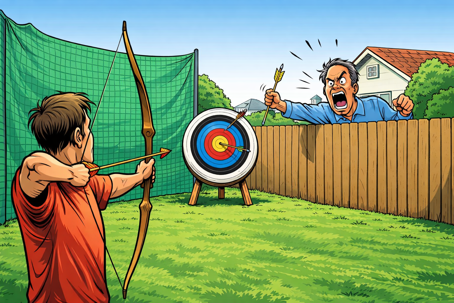 Sicherheit & Pfeilfang