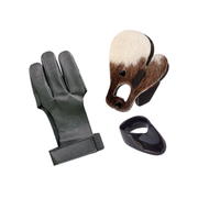 Handschuhe, Daumenringe und Tabs