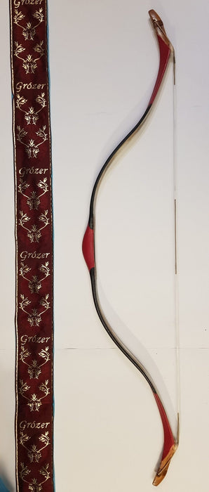 Grózer - laminated turkish bow - blau rot
