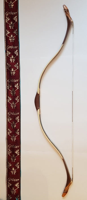 Grózer - laminated turkish bow - beige braun
