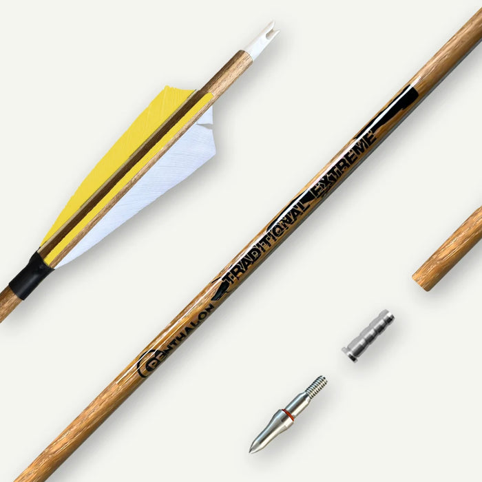 Penthalon Carbonpfeile Traditional Extreme Naturfedern