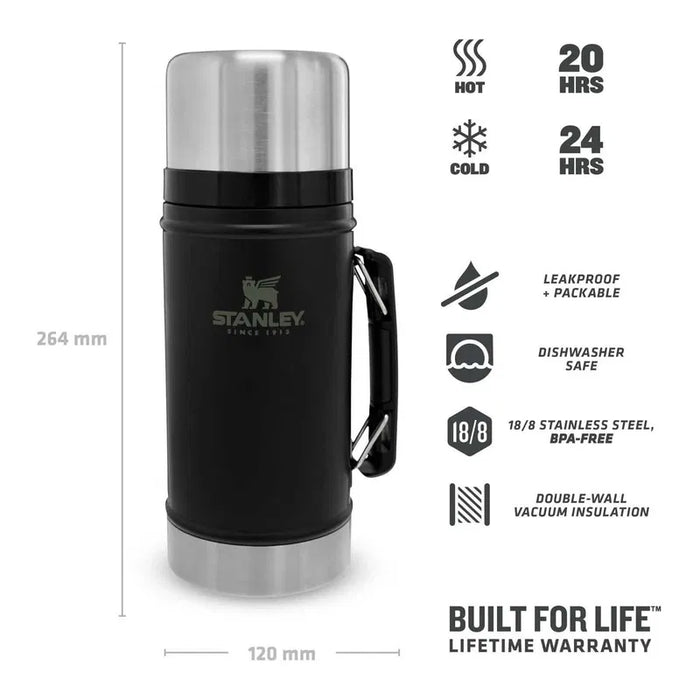 Stanley Classic Food Jar 0.94l - schwarz