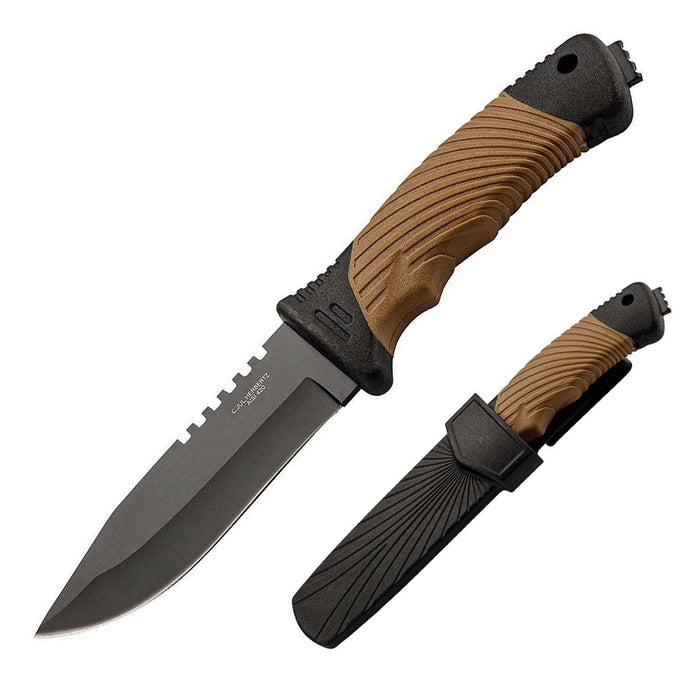 Gürtelmesser 585412 | Herbertz - schwarz/braun