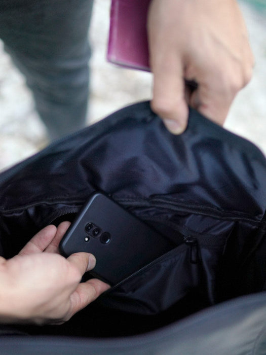 BÄG Rolltop Rucksack inkl. Fach für Laptop [15 Zoll] HÄNG