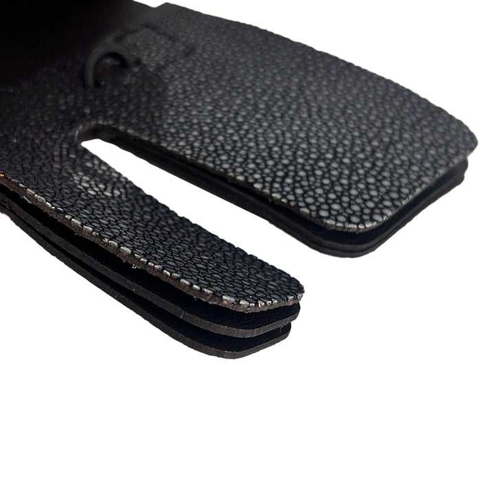 Perlrochenleder Tab BSE Bodnik Archery