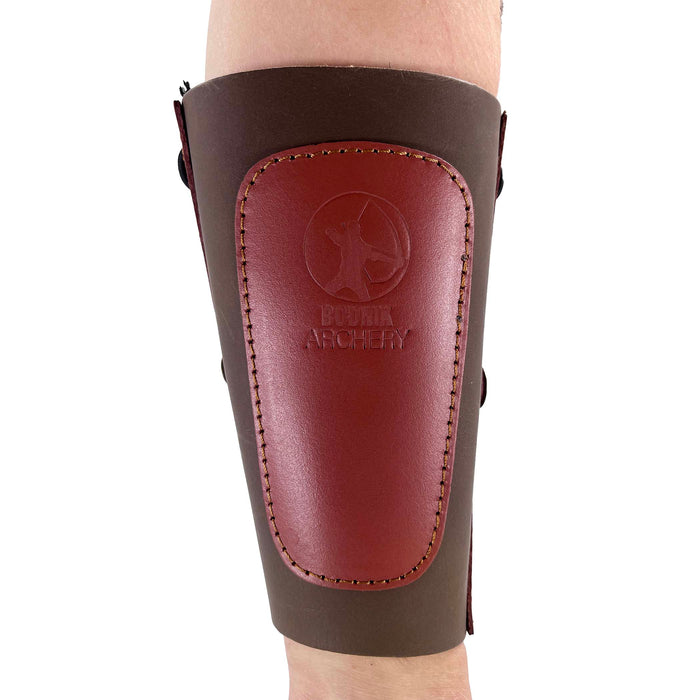 Bodnik Archery Armschutz Zweifarbig Rotbraun / Braun Bodnik Archery