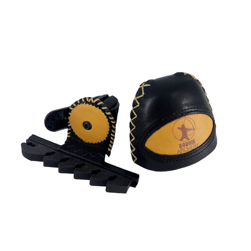 Strap On Bogenköcher Small Schwarz / Gelb Bodnik Archery