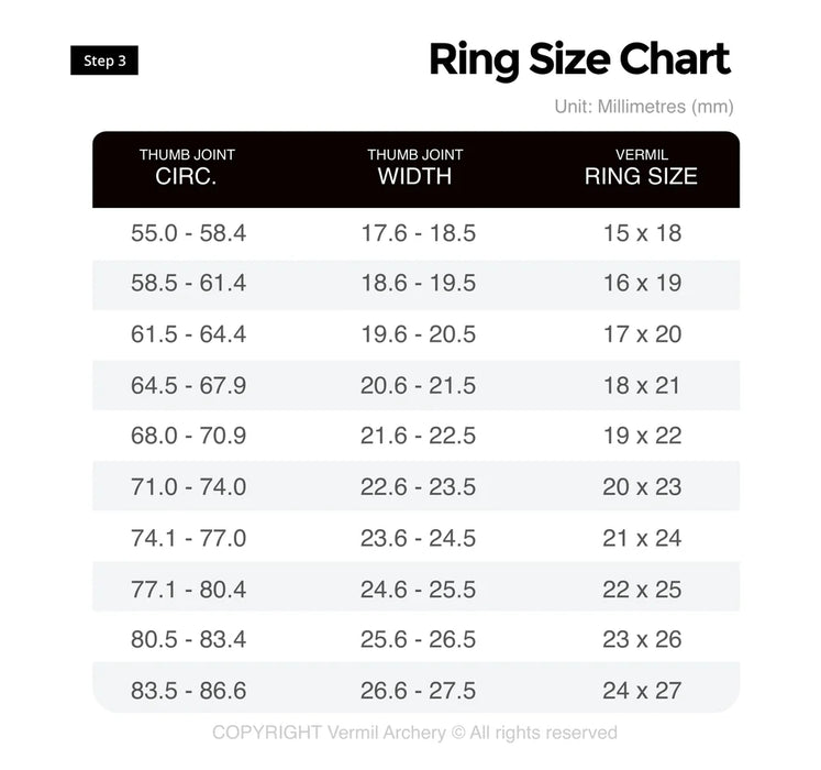 Vermil Viktory Sizing