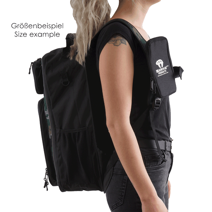 Rucksack Short getragen