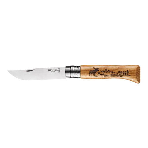 Opinel No 08 ANIMALIA AMERICA, Elch