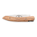 L' ATELIER DES COUTEAUXTaschenmesser BREIZH KONTELL Olivenholz