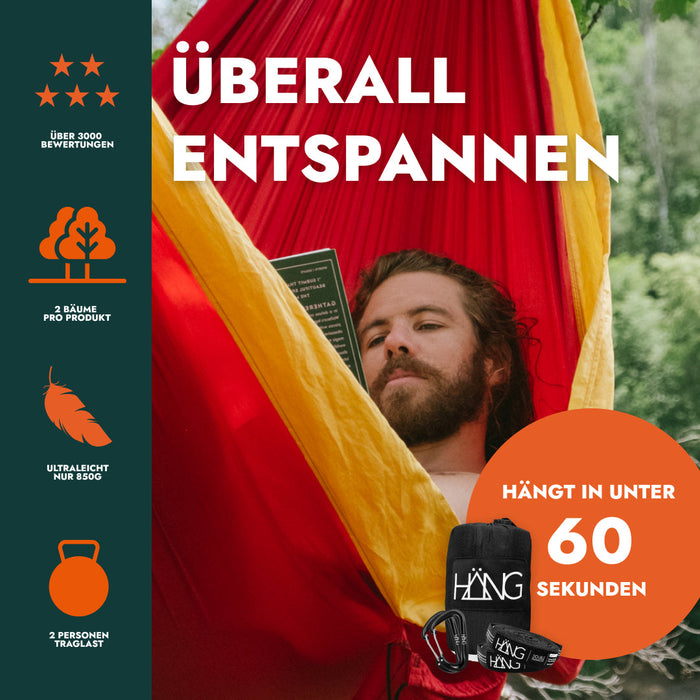 HÄNG Hängematte + Aufhängung HÄNG