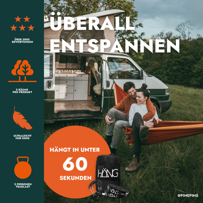 HÄNG Hängematte + Aufhängung HÄNG