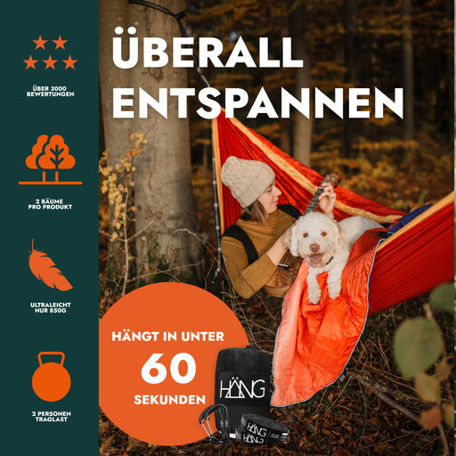 HÄNG Hängematte + Aufhängung HÄNG